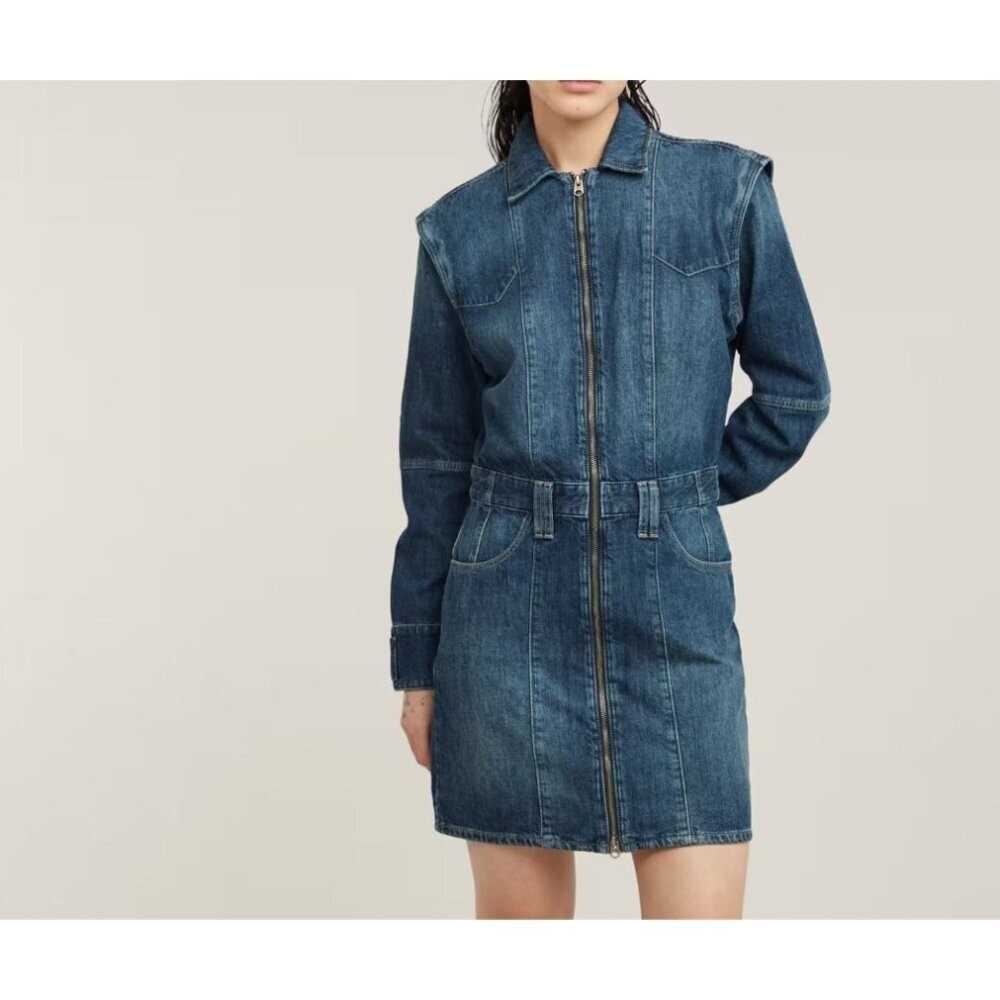 NWT | G-Star Raw Biker Dress | Sz XL